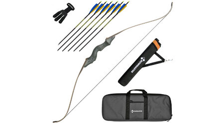 купите АКЦИЯ! Традиционный лук Bowmaster Black Bear - комплект в Барнауле