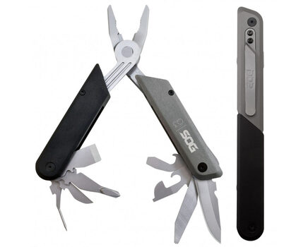 Купите мультитул SOG Baton Q3 ID1021 (пассатижи, клинок, стамеска, открывашки, напильник, отвертки, шило) в Барнауле в нашем интернет-магазине