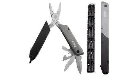 купите Мультитул SOG Baton Q4 / ID1031 (пассатижи, открывашки, напильник, клинок, бит-драйвер) в Барнауле