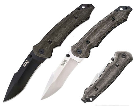 Купите складной нож SOG Kiku Folder Small Satin и Black (KU1001 - KU1002) в Барнауле в нашем интернет-магазине