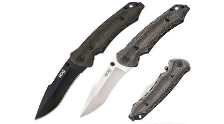 купите Нож складной SOG Kiku Folder Small Satin и Black / KU1001 - KU1002 в Барнауле
