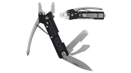 купите Мультитул-брелок SOG Micro ToolClip / TC1001 (9 инструментов) в Барнауле