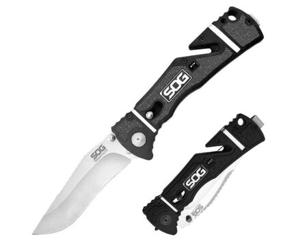 Купите полуавтоматический складной нож SOG Trident Elite TF101 в Барнауле в нашем интернет-магазине