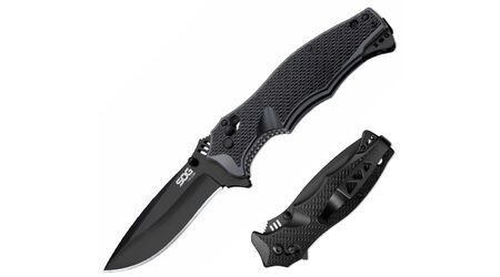 купите Нож складной SOG Vulcan Black TiNi VG-10 / VL-11 в Барнауле