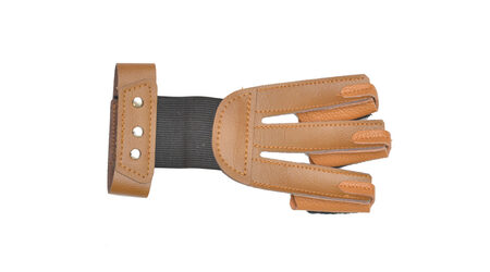 купите Перчатка кожаная JX502 коричневая для стрельбы из лука в Барнауле