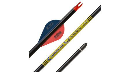 купите Карбоновая стрела для лука Bowmaster Nimrod с оперением Blazer 2" (Боумастер Нимрод), упак. 12 шт. в Барнауле