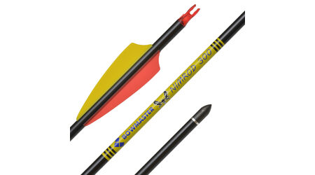 купите Карбоновая стрела для лука Bowmaster Nimrod с оперением Shield 3" (Боумастер Нимрод), упак. 12 шт. в Барнауле