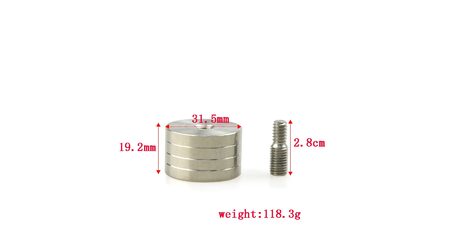 купите Грузик 116 грамм Bowmaster PR617 для карбоновых стабилизаторов в Барнауле