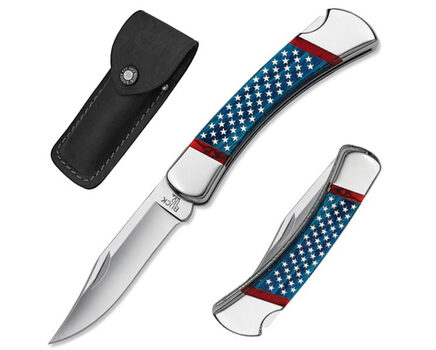Купите складной нож Buck 110 Stars & Stripes Folding Hunter Limited Edition 0110BLSUSA в Барнауле в нашем интернет-магазине