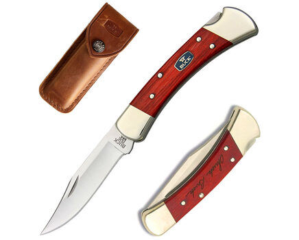 Купите складной нож Buck 110 Folding Hunter Chairman Cherry 420HC 0110CWSNK в Барнауле в нашем интернет-магазине