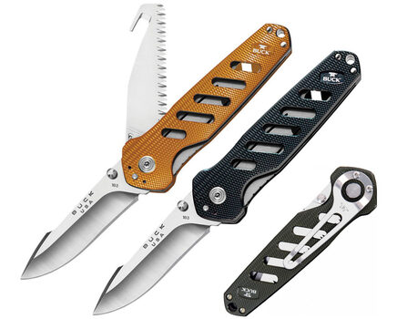 Купите складной нож-пила Buck Alpha CrossLock 0183GRS и 0183ORS в Барнауле в нашем интернет-магазине