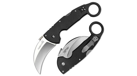 купите Нож-керамбит складной Cold Steel Tiger Claw Plain Edge / 22KF в Барнауле
