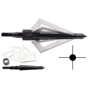 Наконечники охотничьи Man-kung MK-4BAL фиксированные, 100 гран, 4 лезвия (3 шт.)