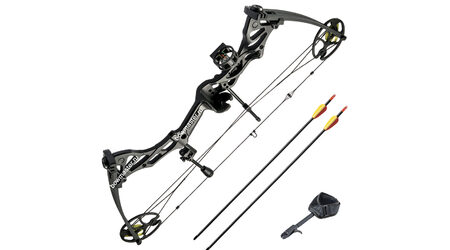 купите Уценка! Блочный лук Man-Kung MK-CB75 рестайлинг черный в Барнауле