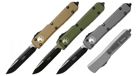 Автоматический выкидной нож Microtech Ultratech S/E Standard Drop Point / 121-1GY - 121-1OD - 121-1TA
