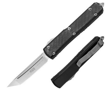 Купите автоматический выкидной нож Microtech Ultratech Tanto Contoured Chassis Carbon Fiber 123-4CF в Барнауле в нашем интернет-магазине