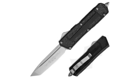 Автоматический выкидной нож Microtech Scarab Quick Deployment Tanto / 179-10