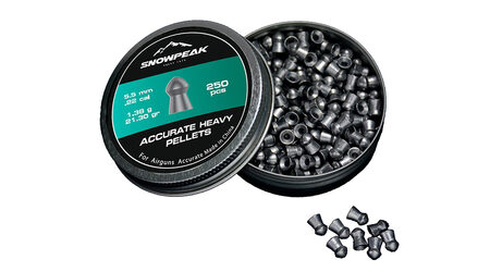 купите Свинцовые пульки для пневматики SnowPeak Accurate Heavy калибр 5.5 мм в Барнауле