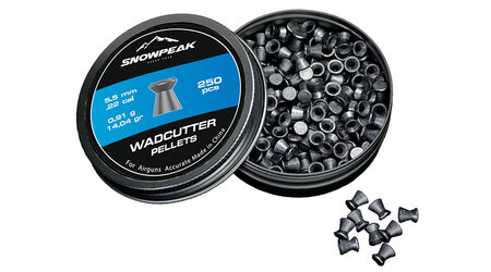 купите Свинцовые пульки для пневматики SnowPeak WadCutter калибр 5.5 мм в Барнауле
