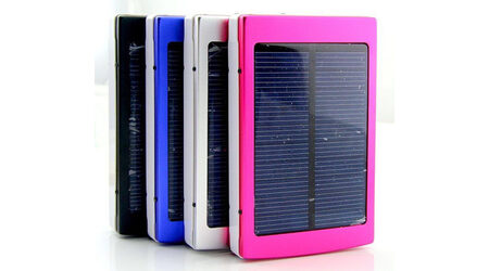 Power bank Solar 5000 mAh на солнечной батарее