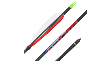 купите Карбоновая стрела для лука Bowmaster Patriot 400 с натуральным оперением 5 дюймов в Барнауле