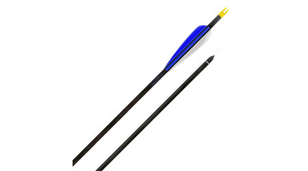 купите Стрела для лука карбоновая Bowmaster 400 оперение 3.75" Streamline в Барнауле