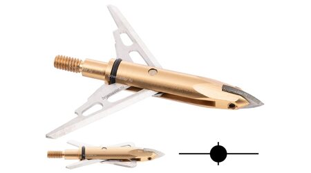 купите Наконечники охотничьи TP224 раскрывающиеся, 100 гран, 2 лезвия (6 шт) в Барнауле