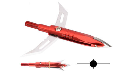 купите Наконечники охотничьи TP236 раскрывающиеся, 100 гран, 2+1 лезвия (6 шт) в Барнауле