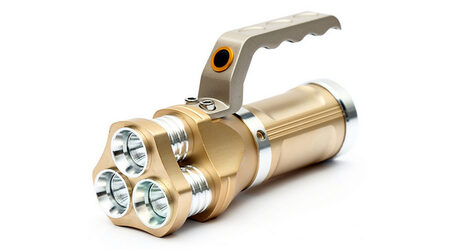 купите Светодиодный фонарь-прожектор UltraFire YB-857 (Cree XML T6) 3000 люмен в Барнауле