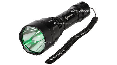 купите Светодиодный фонарь для охоты зеленого света Bowmaster 202 Flash Green (Cree Q5) 250 люмен в Барнауле