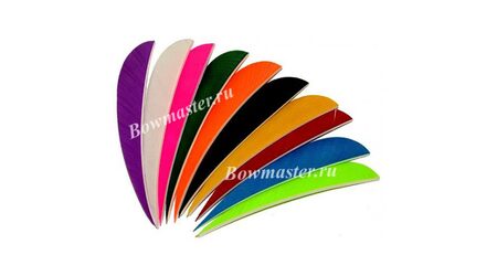 купите Натуральное оперение для стрел  AMG Feathers Parabolic 4 дюйма в Барнауле