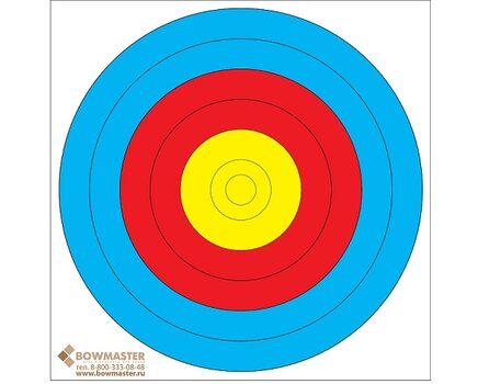 Купите армированную мишень для стрельбы из лука и арбалета JVD Target Face Fita 45x45 в Барнауле в нашем магазине